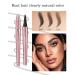 Shop Light Brown 4-Tipped Eyebrow Pencil - Waterproof Smudge-Proof & Long-Lasting 3D Microblading Pen | International Shipping Available - Buy Online on GoSupps.com