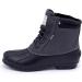Nautica Men's Duck Boots - Channing - Waterproof Insulated Snow Boot - Charcoal/Black - Size 10 - Buy Online on GoSupps.com