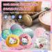 Supbec XXL Organic Kitty Bath Bombs for Kids | 6 Pcs 5 OZ Set with Surprise Inside | Natural Essential Oils | Moisturizing Gift for Girls - Buy Online on GoSupps.com