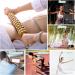 Srttr Fascienstab Wood Massage Roller - Anti-Cellulite Beech Wood Body Roller for Legs & Neck - 43 cm Fascia Relief - Buy Online on GoSupps.com