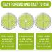 Golf Green Reader Pro Putt Ball Marker with Bubble Level - High Precision Putting Aid | 40x10mm - Buy Online on GoSupps.com
