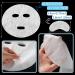 200 Pre Cut Facial Mask Paper Sheets with 60 Eye Mask Papers - Natural Non Woven Spa Skin Care Beauty Face Masks for Women & Girls - Buy Online on GoSupps.com