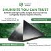 Authentic 50mm Shungite Pyramid - Polished Chakra Energy Healing Crystal for Meditation Reiki & Home Office Protection - Buy Online on GoSupps.com