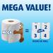 Charmin Ultra Strong Toilet Paper 24 Mega Rolls Bathroom Tissue 96 Regular Rolls - Buy Online on GoSupps.com