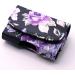 Painted Design Holster for Tandem t Slim X2 Insulin Pump - Horizontal Black Catharanthus - Buy Online on GoSupps.com