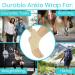 Vive Ankle Wrap - Adjustable Heel Brace Stabilizer for Sprained Foot - Compression Sport Sleeve for Swelling & Tendonitis - Beige - Women Men - Buy Online on GoSupps.com