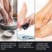 BarberBoss Electric Foot File Hard Skin Remover - Callus Remover Foot Files for Hard Skin Feet Hard Skin Remover Electric Professional Pedicure Set for Feet QR-5081 Black - Buy Online on GoSupps.com