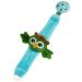 My owl pacifier holder (green)