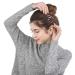 Nyk 24 Double Grip Hair Clips Metal Snap Hair Barrettes - Salon Supplies - Metal Gray - Buy Online on GoSupps.com