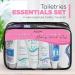ASOM Women's Travel Toiletries Kit - 36 Pc. TSA Approved Hygiene Essentials Set - Buy Online on GoSupps.com