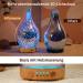 Porseme 100ml Aroma Diffuser & Humidifier - 3D Hand Blister Ultrasound Quiet 7 Color-Changing LEDs BPA Free for Yoga & Spa - Silver - Buy Online on GoSupps.com