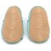 Dotty Fish Soft Leather Baby Shoes | Boys Toddler Shoes Non Slip | Animal Designs for Boys and Girls | Minty Blue Penguin | 0-6 Months to 4-5 Years - Buy Online on GoSupps.com