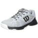Wilson Youth/Kids Tennis Shoes RUSH PRO JR QL Grey/Black/White 32 2/3 For all surfaces All player types WRS327890E010