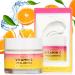 Brightening Face Moisturizer W/Vitamin C + Hyaluronic Acid | Collagen Peptides Firming Neck & Face Cream | Facial Moisturizer Eye Cream | Anti Aging Face Lotion For Women 2.5 Fl Oz