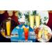 Yesland 6 Pack Plastic Milkshake Glasses - Disposable & Recyclable - 13.5 Oz - Ideal for Ice Cream, Mimosa Bar, Wedding & New Year's Eve - Buy Online on GoSupps.com