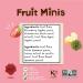 BEAR Fruit Minis DUO 18 Packs per Box- Healthy Fruit Snacks Apple & Strawberry Flavour 100 Grams - Buy Online on GoSupps.com