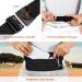 JASGOOD Hip Pocket Elastic Running Pocket for Men & Women - Jogging Fitness Belt & Breast Pocket - Black - Buy Online on GoSupps.com
