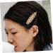 LEORX Gold Leaf Barrettes Metal Olive Leaf Hair Clip Minimalist Goddess Spring Hair Clip for Women - Buy Online on GoSupps.com