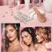 2Pcs Rhinestone Hair Clips - Bling Metal Snap Duckbill Hairpins for Weddings Parties & Birthdays | Glitter French Barrettes for Women & Girls - Buy Online on GoSupps.com