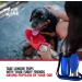 Tuff Pupper Puflask - 40oz Isolated Neoprene Water Bottle Holder with Adjustable Strap | Ideal for Travel Walking & Hiking - Fog Blue - Buy Online on GoSupps.com