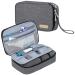 Diabetic bag for on the go insulin diabetic bag Simboom bag for blood glucose meters and diabetic accessories grey