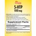 Sundance 5-HTP 100mg - Non-GMO & Gluten Free | 50 Quick Release Capsules - International Shipping Available - Buy Online on GoSupps.com