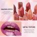 Metallic Pink Lipstick - Long Lasting High Shine Glitter Creamy Transfer Proof & Full Coverage | Shimmer High Impact Lightweight Lip Makeup for Women - Buy Online on GoSupps.com