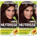 Garnier Hair Color Nutrisse Nourishing Creme 30 Darkest Brown (Sweet Cola) Permanent Hair Dye 2 Count (Packaging May Vary)