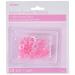 Unique Plastic Pacifier Favors  1  Pink  18 Pieces