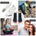 Happy Feet Toe Separator Socks - Comfortable Washable Massage Socks for Foot Cramp & Hammertoes - International Shipping Available - Buy Online on GoSupps.com