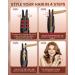 Buy Anti-Scald Automatic Curling Iron | Ceramic Rotating Curling Wand with Auto Shut Down & 3 Temp Settings - Perfect for All Hair Types - Buy Online on GoSupps.com