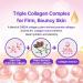 O!GETi Pink Collagen Eye Cream, Anti-Aging Eye Moisturizer, Ultra-Low Molecular Collagen, 26-Component Firming, 1.0 fl.oz - Buy Online on GoSupps.com