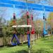 Lily's Things Trapeze Swing Bar with Gymnastic Rings - Ninja Warrior Accessories for Kids - Easy Attachment to Home Playground Equipment - Buy Online on GoSupps.com
