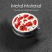 Buy Red Poppy Flower Round Pill Box - 3 Compartment Mini Travel Organizer for Vitamins & Medicines - Buy Online on GoSupps.com