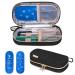 Yarwo Insulin cooling bag travel bag for insulin and diabetes accessories diabetics pocket with 2 cooling packs carrying bag for insulin and insulin pen black s black