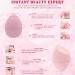 6+6 Professional Makeup Sponge Set - Multicolor Blending Sponges for Loose Powder & Liquid - Portable Soft Face Puffs for Flawless Makeup Application - Buy Online on GoSupps.com