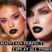 Black Matte Liquid Lipstick & 3-in-1 Lip Liner Set | Long Lasting Velvet Lip Gloss | Perfect for Halloween & Cosplay | International Shipping Available - Buy Online on GoSupps.com