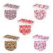 ZQP 100PCS Valentine Theme Printed Disposable_Face_Masks for Adult 3-ply Face Protection Covering with Elastic Earloop and Nose Clip for Outdoor Comfortable & High Filtration &Ventilation