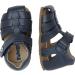 Falcotto Alby Closed Toe Leather Sandals - Blue (UK Size 4) - Buy Online on GoSupps.com