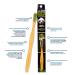 Woobamboo Bamboo Toothbrush 4 Pack - Adult Medium - BPA Free Nylon Bristles - Eco-Friendly & Biodegradable - Buy Online on GoSupps.com