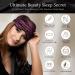 SILKSLEEK 22 Momme Pure Mulberry Silk Sleeping Eye Mask - Soft & Comfortable Blackout Mask in Burgundy Gift Box - Buy Online on GoSupps.com