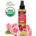 US Organic Romantic Bulgarian Rose Body Oil - USDA Certified, Jojoba & Argan Oil with Vitamin E - Alcohol & Paraben Free - Buy Online on GoSupps.com