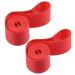 X AUTOHAUX Bike Wheel Rim Tape Rim Adhesive Inner Tube Tape PVC Pair Red 16 inch