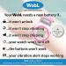 WobL Vibrating 8-Alarm  Repeating Countdown Timer Watch for MedicationSportsMeetingsPotty Reminders Purple - Buy Online on GoSupps.com