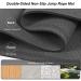 Jump Rope Mat Fitness Exercise Mat - Durable Non-Slip Workout Mat for Home Gym Flooring (70.8 x 23.6 x 6mm) - Buy Online on GoSupps.com