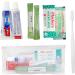 Travel-Sized Adult Dental Care Kit - TSA-Compliant Oral Care Bag with Toothbrush Floss Picks Toothpaste & Mint Mouthwash | Bulk Pack - Buy Online on GoSupps.com