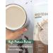 LiveFresh Chocolate Protein Powder (450g) | Vegan Meal Replacement | 29g Protein from Rice Soy Pea & Hemp - Buy Online on GoSupps.com