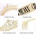 Aprince Birthday Crown & Sash Set | Rhinestone Tiara for Women & Girls | Gold Princess Queen Crown for Birthday & Prom - Buy Online on GoSupps.com