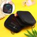 Weewooday 4-Pack Small Mesh Makeup Bags with Zipper - Mini Portable Toiletry Pouch Set for Daily Essentials - Black 4.52x4.52x0.78 Inch - Buy Online on GoSupps.com