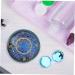 Buy SOLUSTRE Starry Sky Glasses Case - Blue PP Lens Storage Box 7.5x7.5CM | International Shipping Available - Buy Online on GoSupps.com